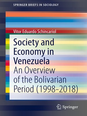 cover image of Society and Economy in Venezuela